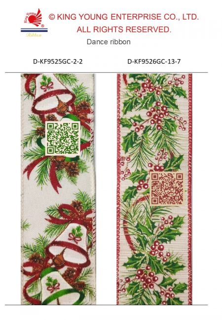 AI Dace Ribbon-Xmas decors